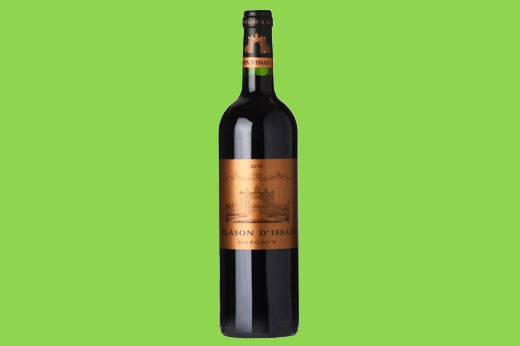 98 Pt Vintage, WS: 2015 Chateau D'Issan Margaux Blason d'Issan.