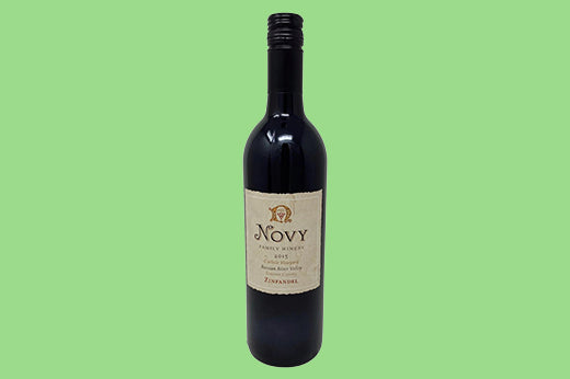 94 Point Vintage: 2015 Novy Family Winery Carlisle Vineyard Zinfandel Russian River Valley