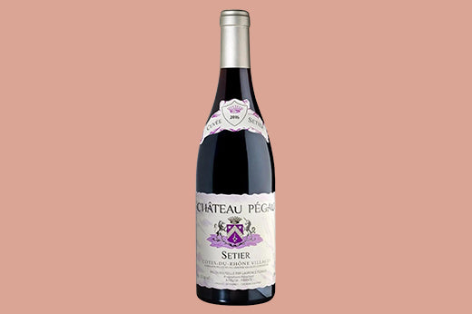 92pt S. Rhone GSM from Pegau: 2019 Chateau Pegau 'Cuvee Setier' Cotes du Rhone Villages