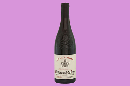 2x 93 Chateauneuf : 2019 Crous St Martin Chateauneuf-du-Pape Hommage a l'an 1879
