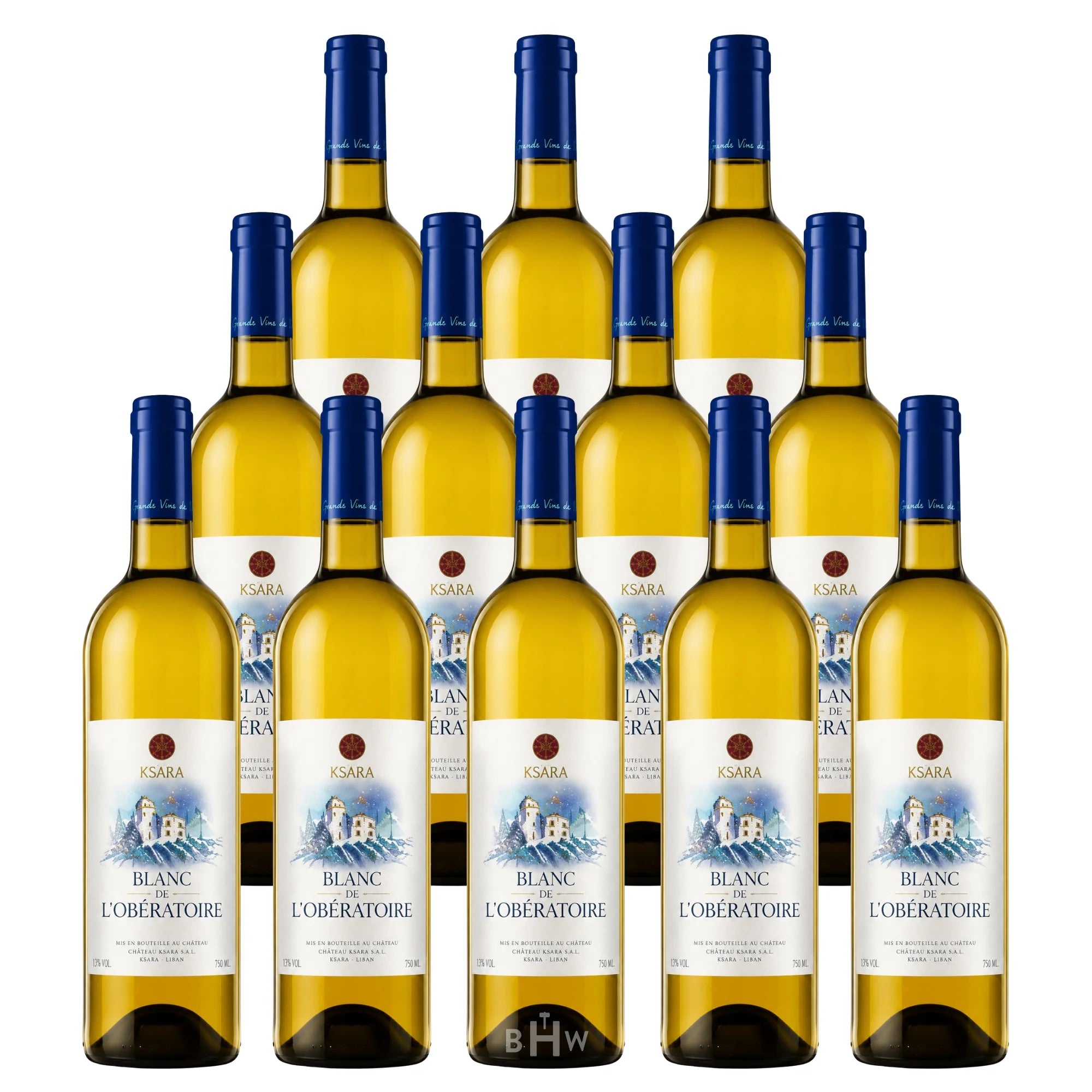 Chateau Ksara Blanc de l Observatoire from the Bekaa Valley, Lebanon