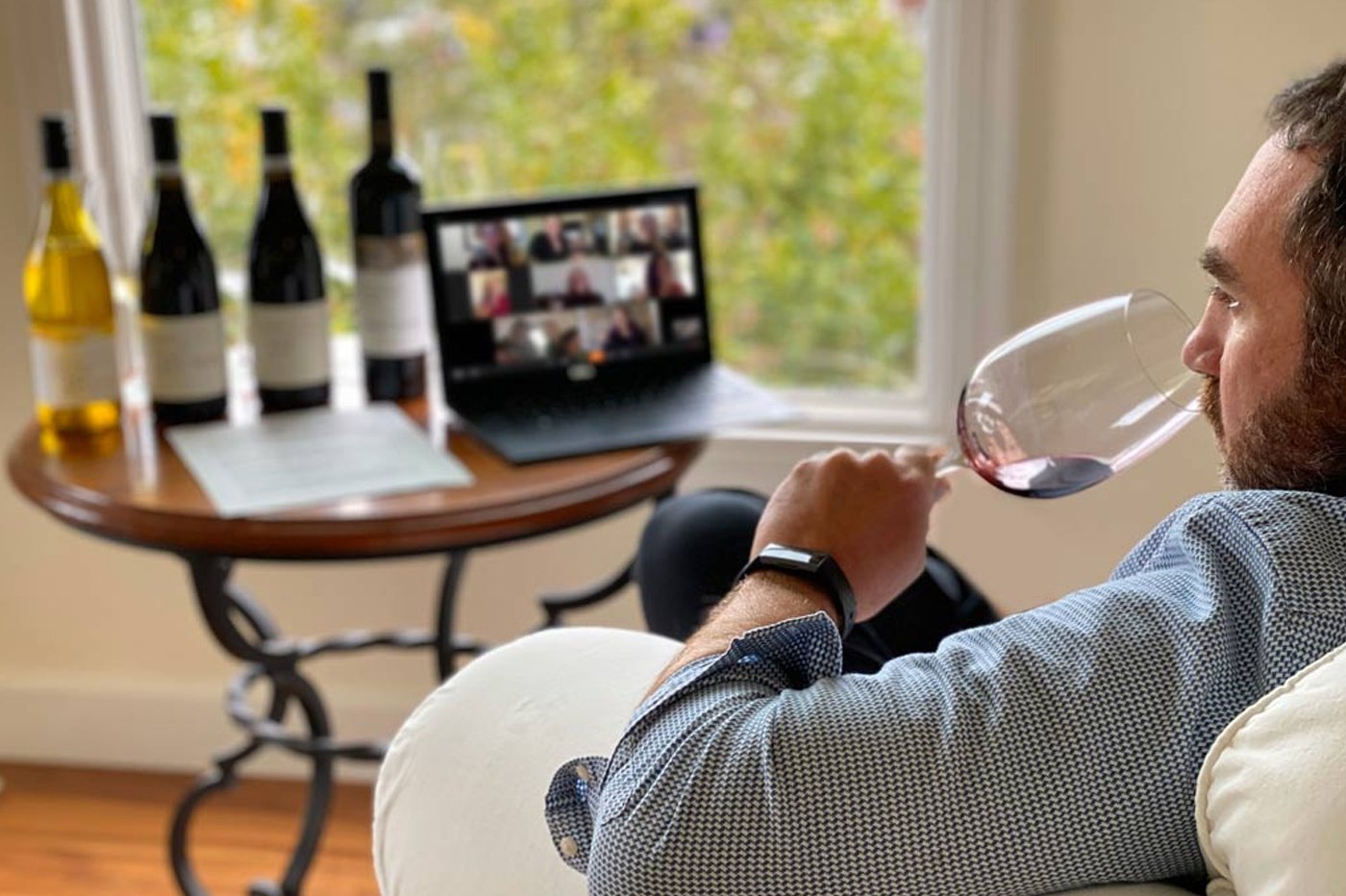 online wine retailer tasting expert virtual wine tasting program