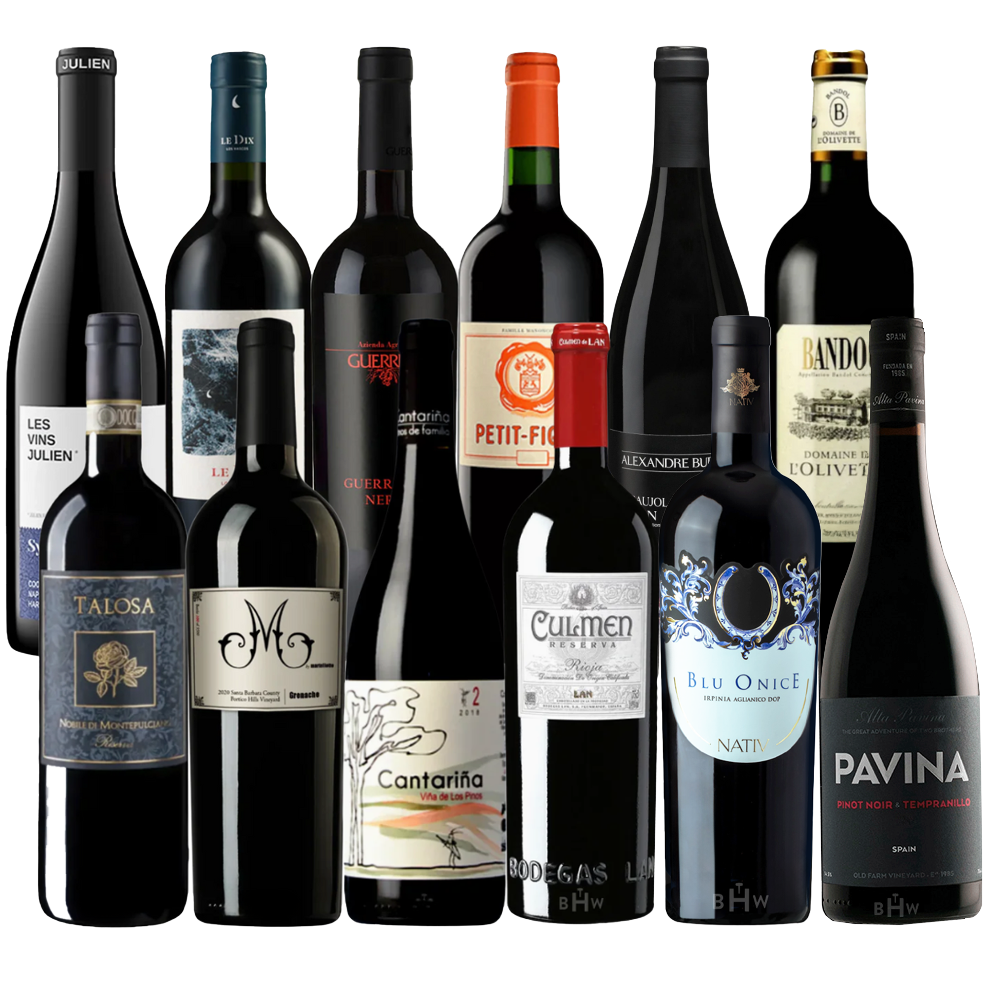 12 Eclectic Red Indigenous Varietals People Are Afraid to Try 12x750ml