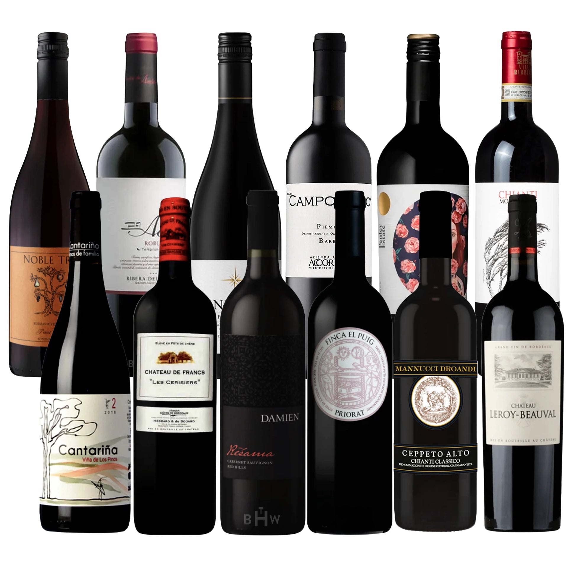 12 Best Red Wines Under $25 at BHW 12x750ml