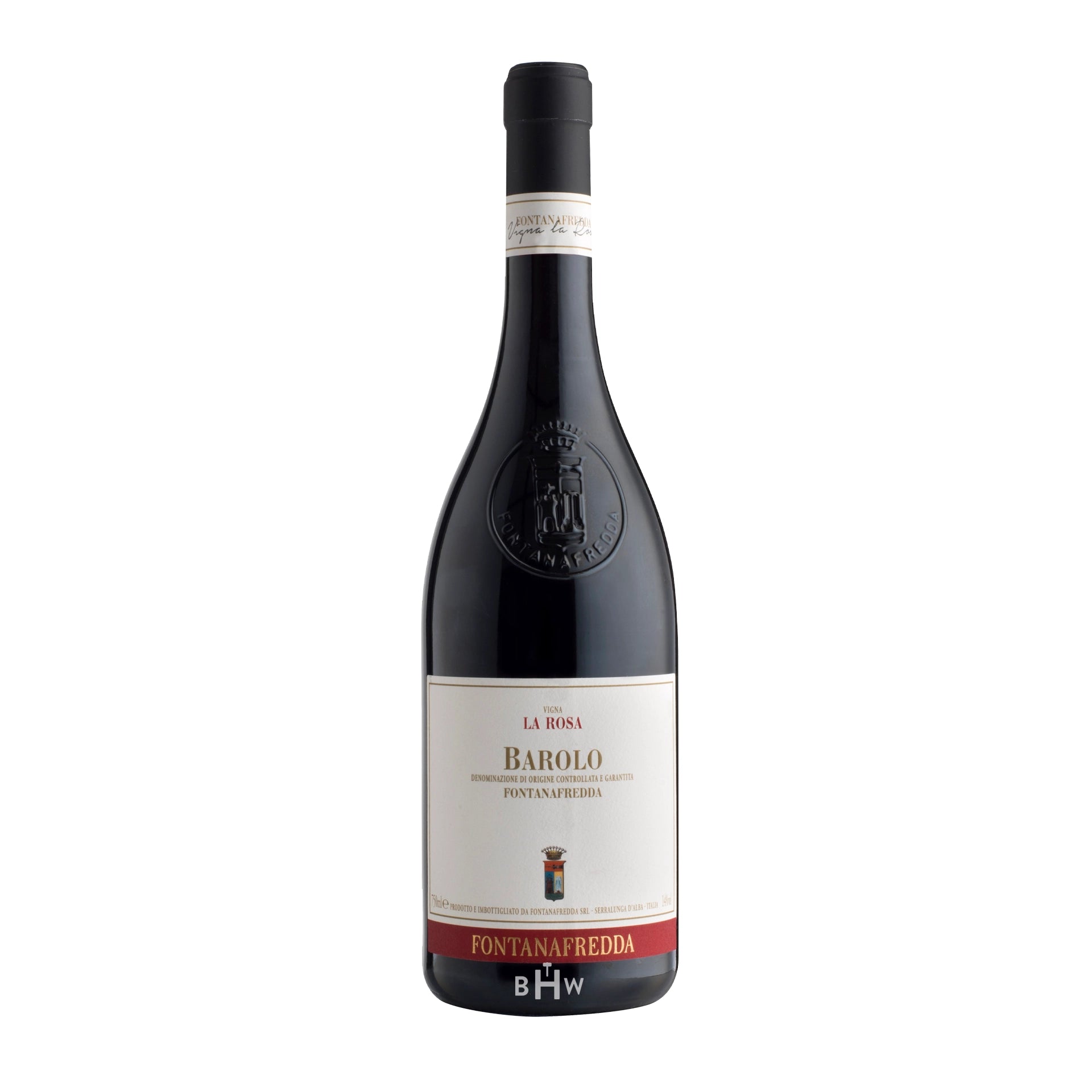 2013 Fontanafredda Vigna La Rosa Barolo DOCG wine bottle.