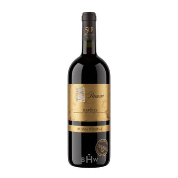 2013 Parusso Armando Bussia Vigna Munie Riserva Oro Barolo single red wine bottle, curated by Big Hammer Wines.