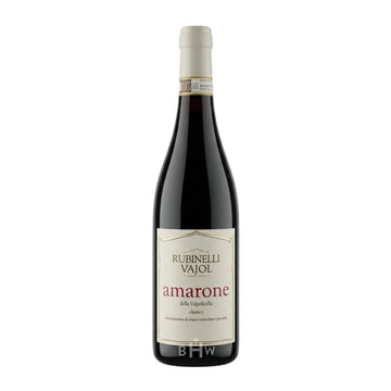 2015 Rubinelli Vajol Amarone della Valpolicella Classico Veneto red wine bottle, curated by Big Hammer Wines.