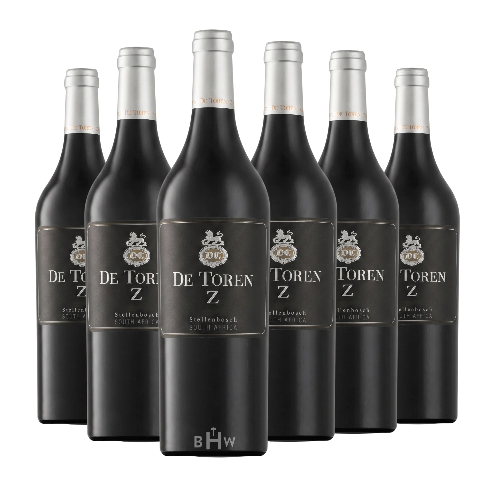 Six bottles of 2017 De Toren Z Red Blend, curated by Big Hammer Wines.