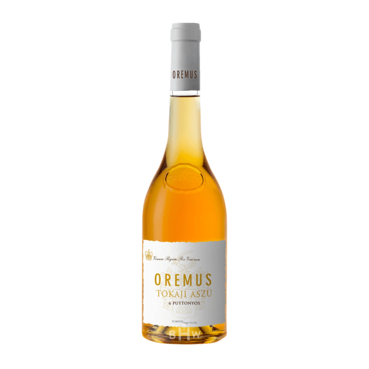 2017 Oremus Tokaji Aszú 6 Puttonyos sweet dessert wine bottle. Curated by Big Hammer Wines.