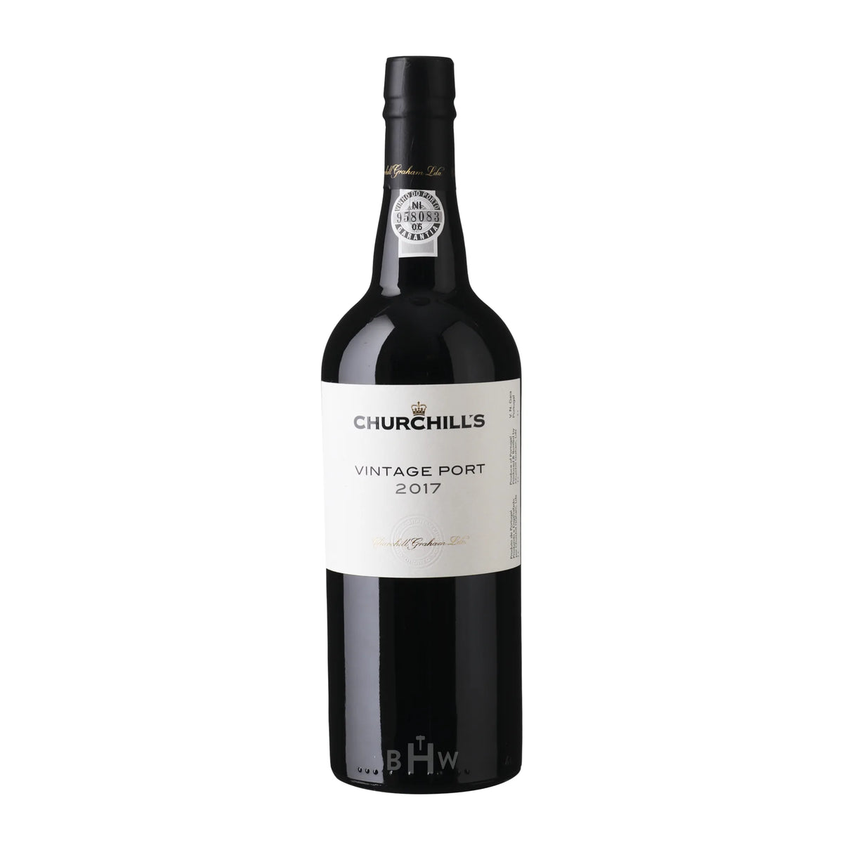 Bottle of 2017 Churchill's Vintage Port Douro