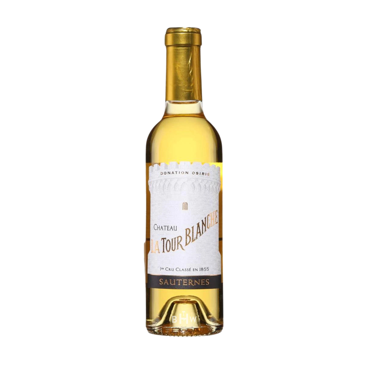 2018 Chateau La Tour Blanche 375ml wine bottle.