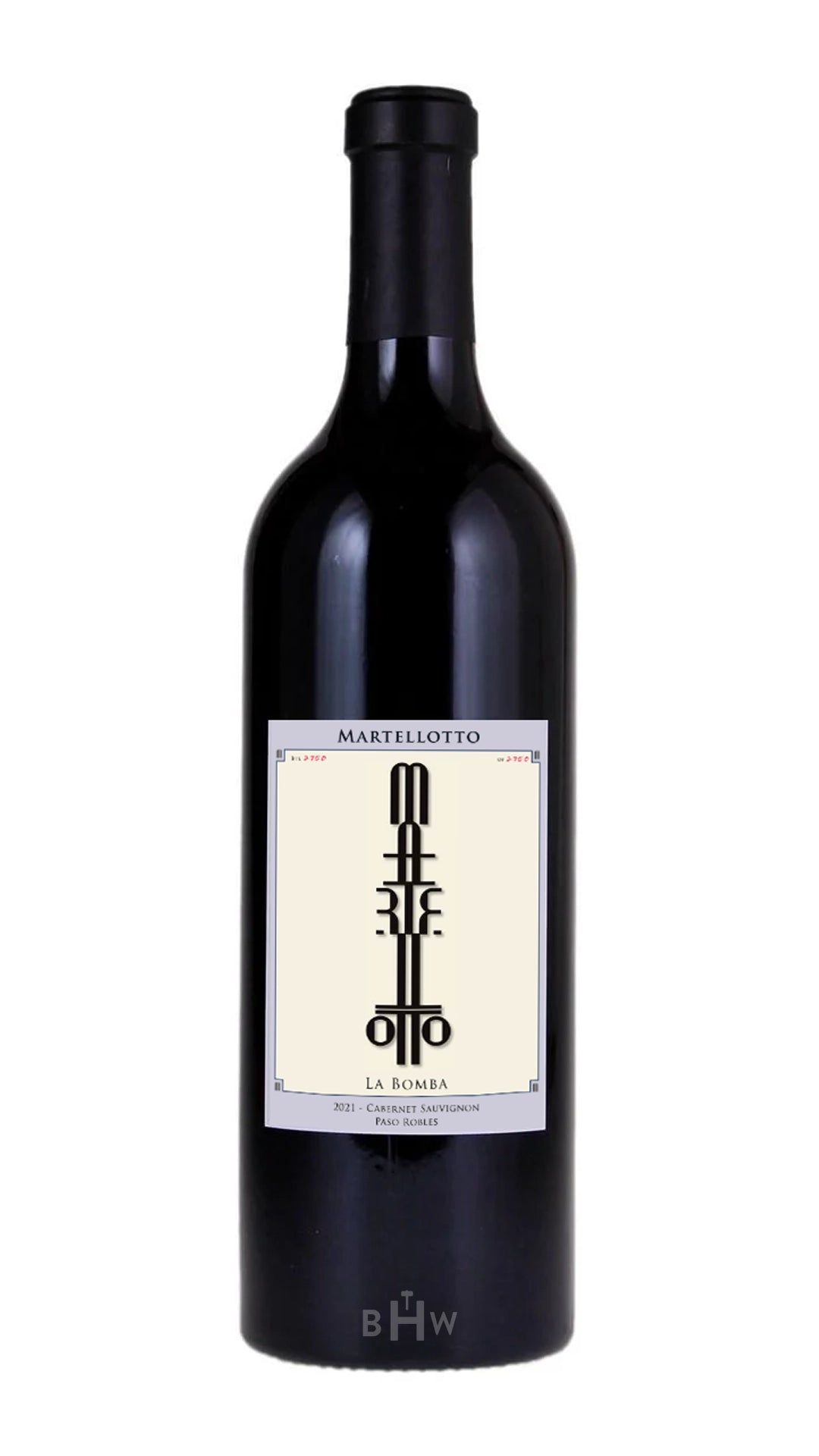 2018 Martellotto La Bomba Happy Canyon de Santa Barbara Cabernet Sauvignon