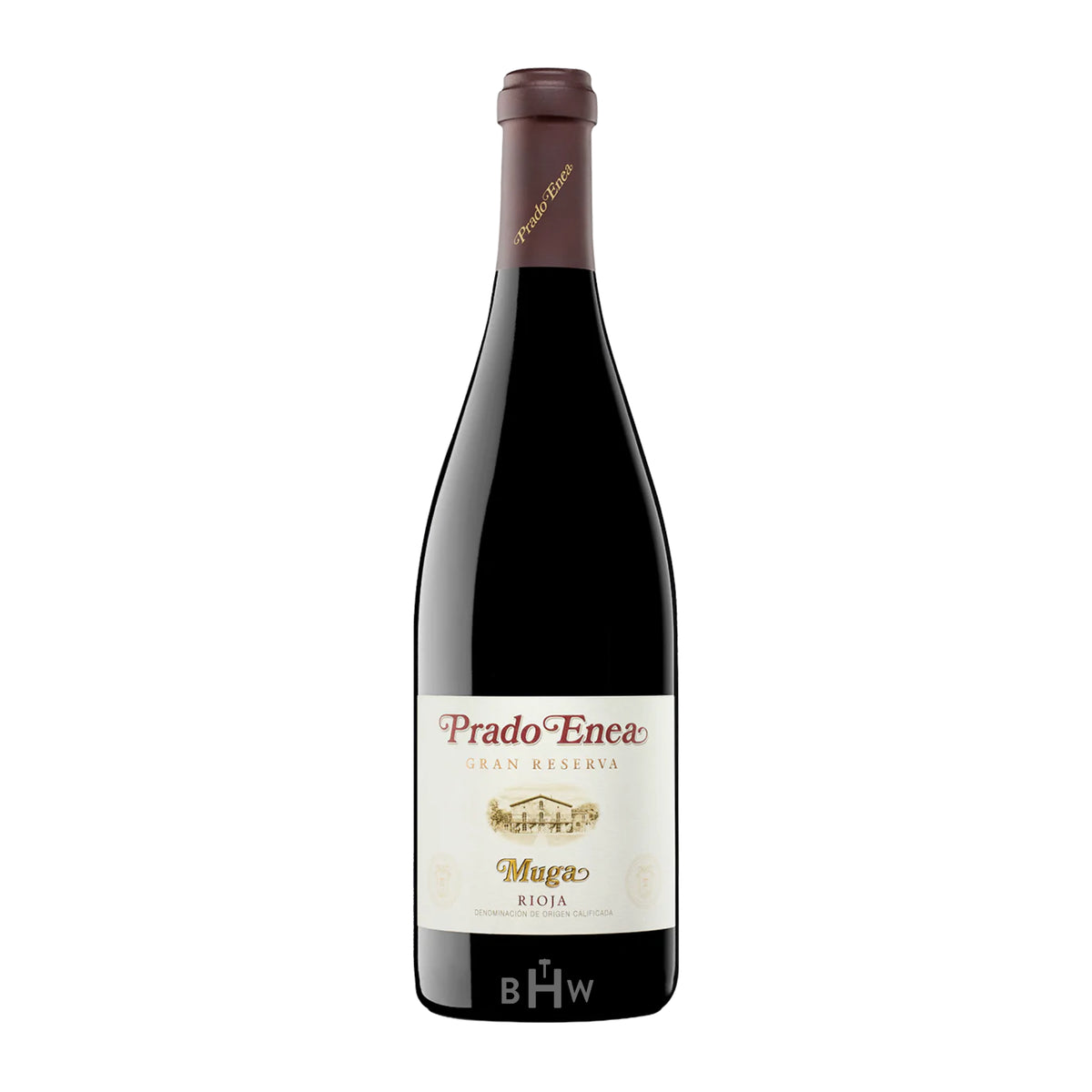 2019 Bodegas Muga Prado Enea Gran Reserva Tempranillo Rioja red wine bottle, curated by Big Hammer Wines.
