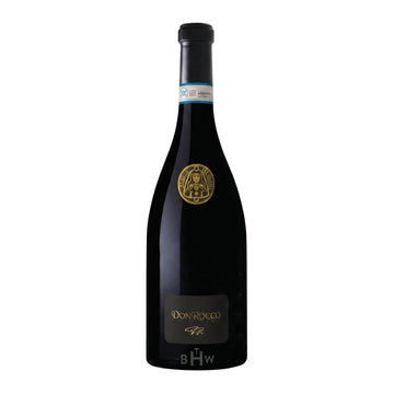 Una bottiglia di vino rosso 2019 Don Rocco Perrucci Montepulciano d'Abruzzo Riserva, curated da Big Hammer Wines.