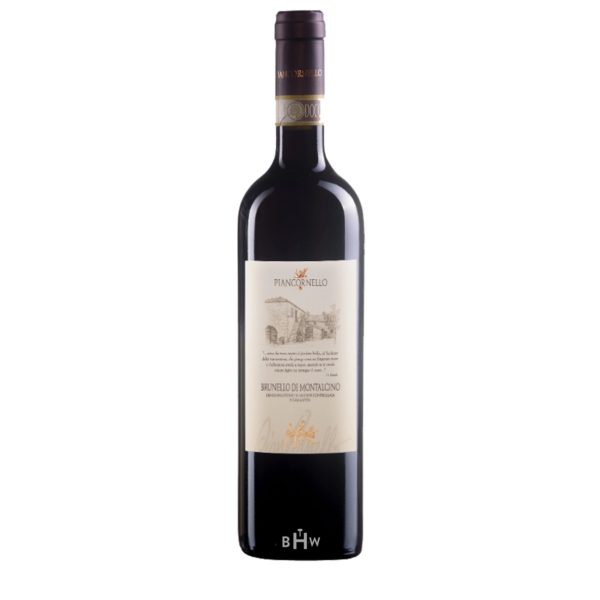 2019 Piancornello Brunello di Montalcino Tuscany