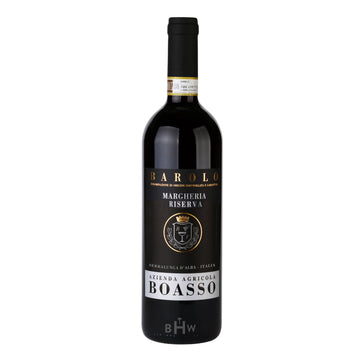 2020 Boasso Barolo Margheria Riserva. Curated by Big Hammer Wines.