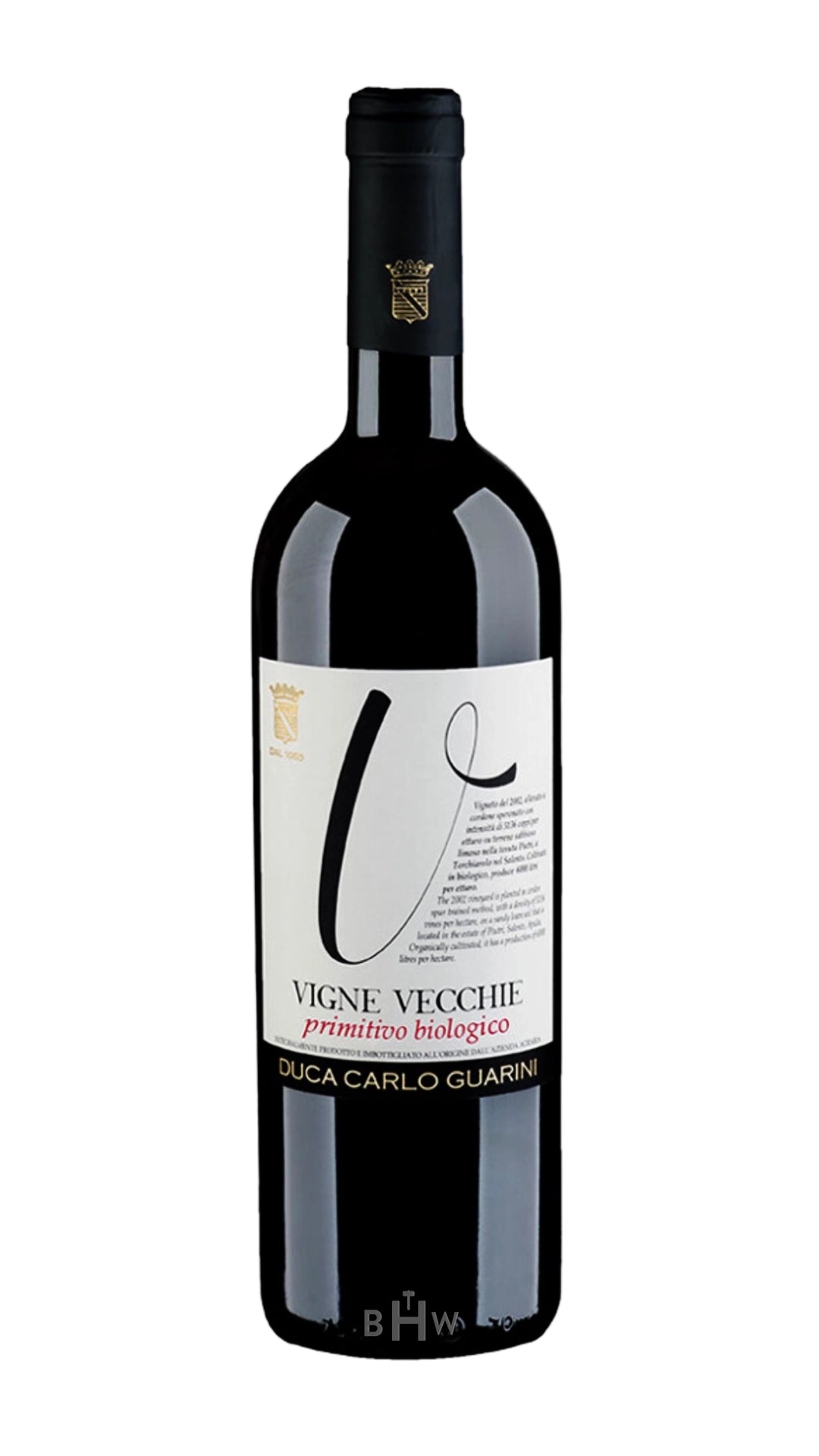 2020 Duca Carlo Guarini Vigne Vecchie Primitivo Salento