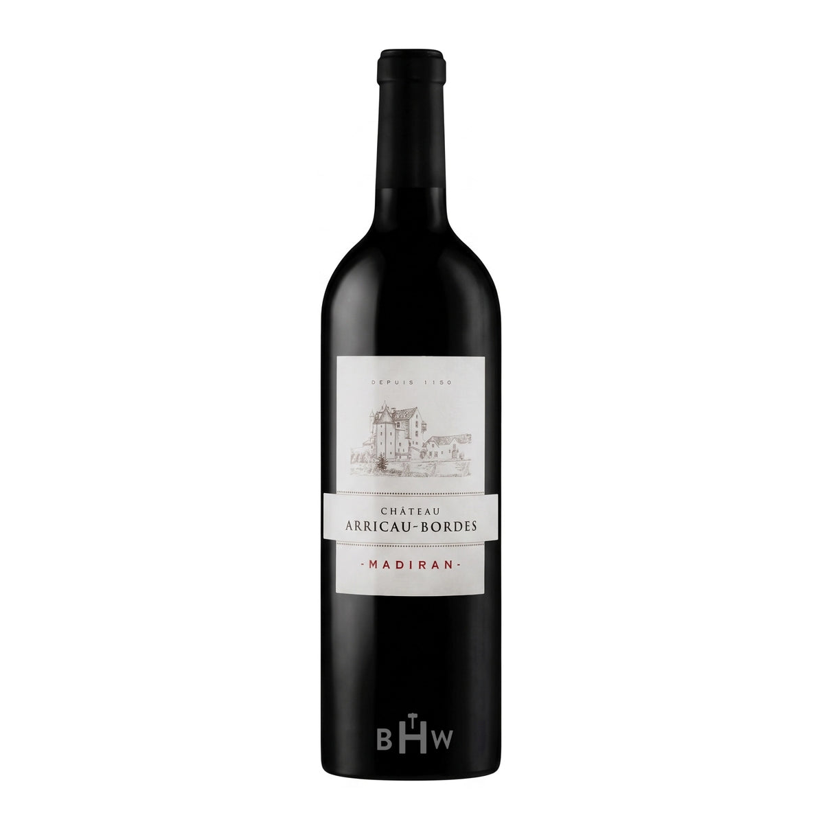 2021 Château Arricau-Bordes Madiran red wine bottle, curated by Big Hammer Wines.