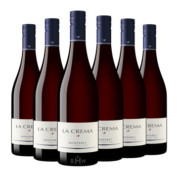 2021 La Crema Pinot Noir Monterey County 6-pack red wine bottles, curated by Big Hammer Wines.