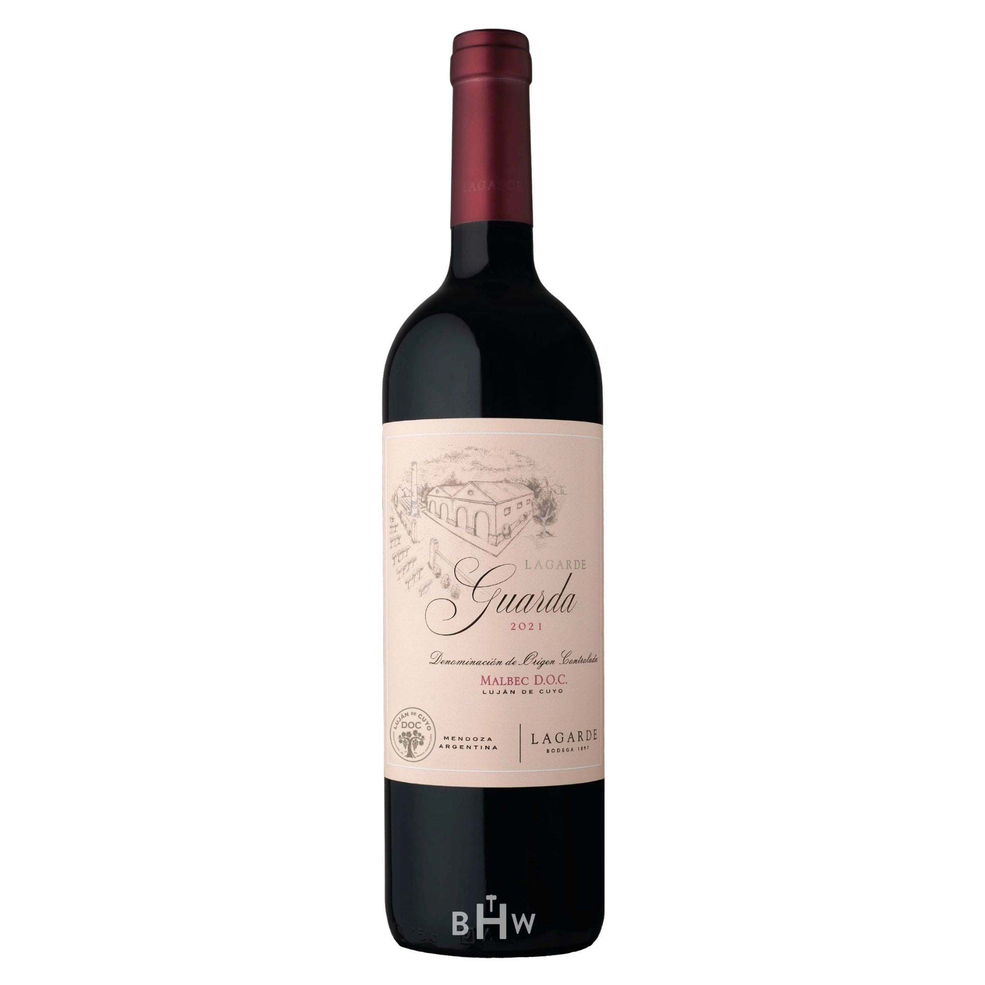 Lagarde Guarda Malbec 2021 Lujan de Cuyo Mendoza Argentina red wine