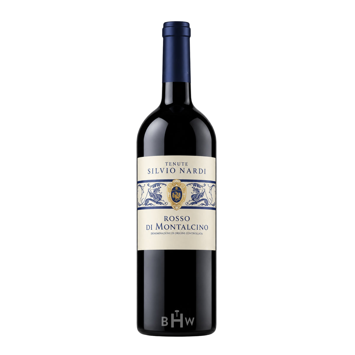 2021 Tenute Silvio Nardi Rosso di Montalcino Tuscany single red wine bottle, curated by Big Hammer Wines.