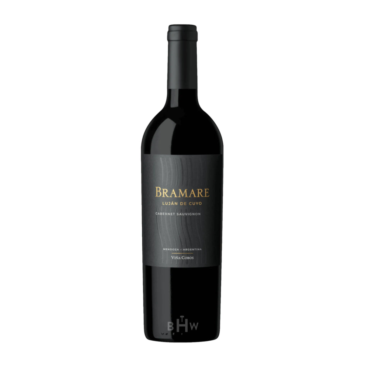 A bottle of 2021 Vina Cobos Bramare Cabernet Sauvignon Lujan de Cuyo