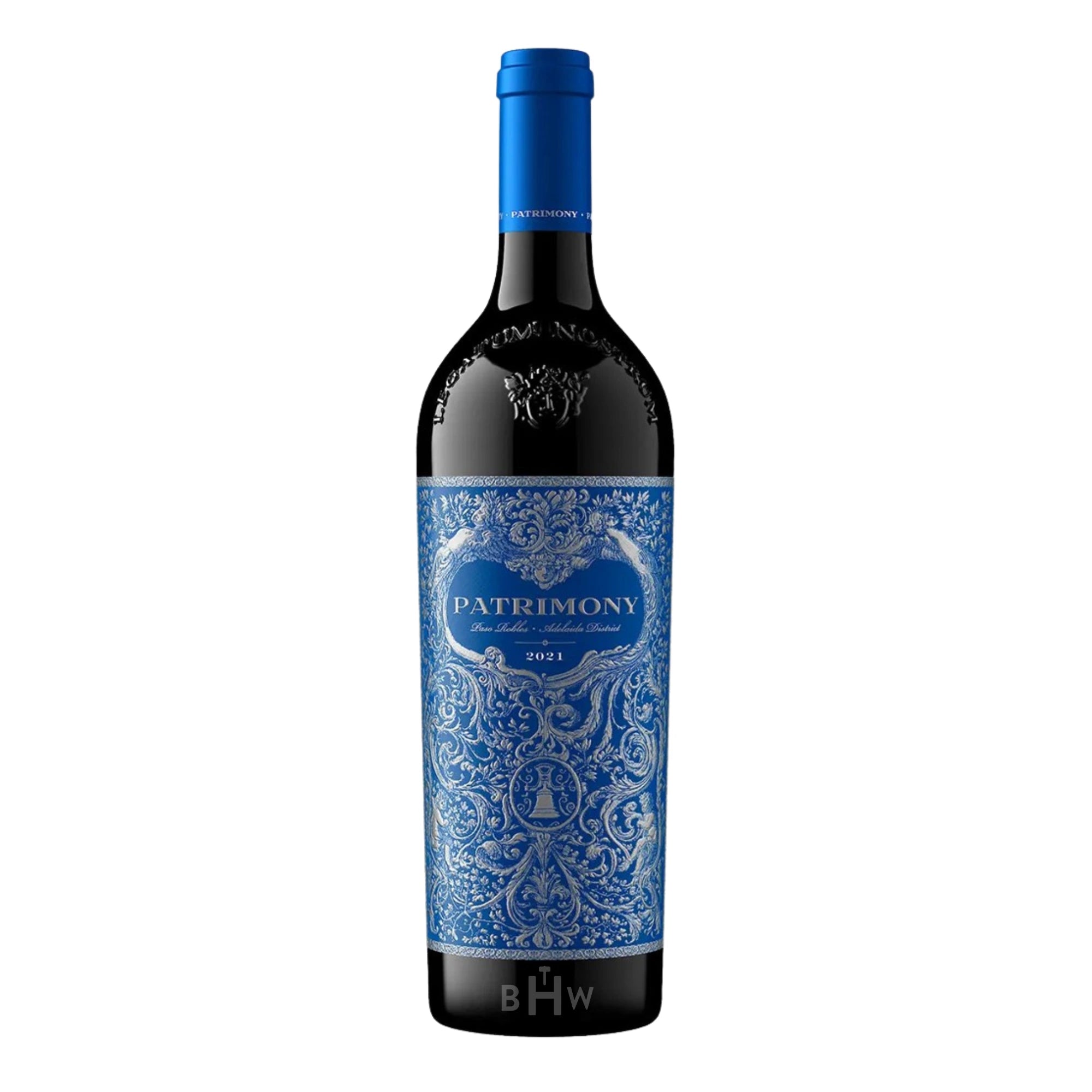 2021 Daou Vineyards 'Patrimony' Cabernet Sauvignon wine bottle.