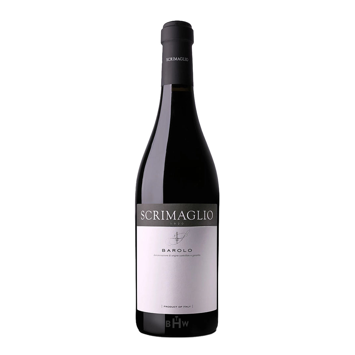 2021 Scrimaglio Barolo DOCG wine bottle