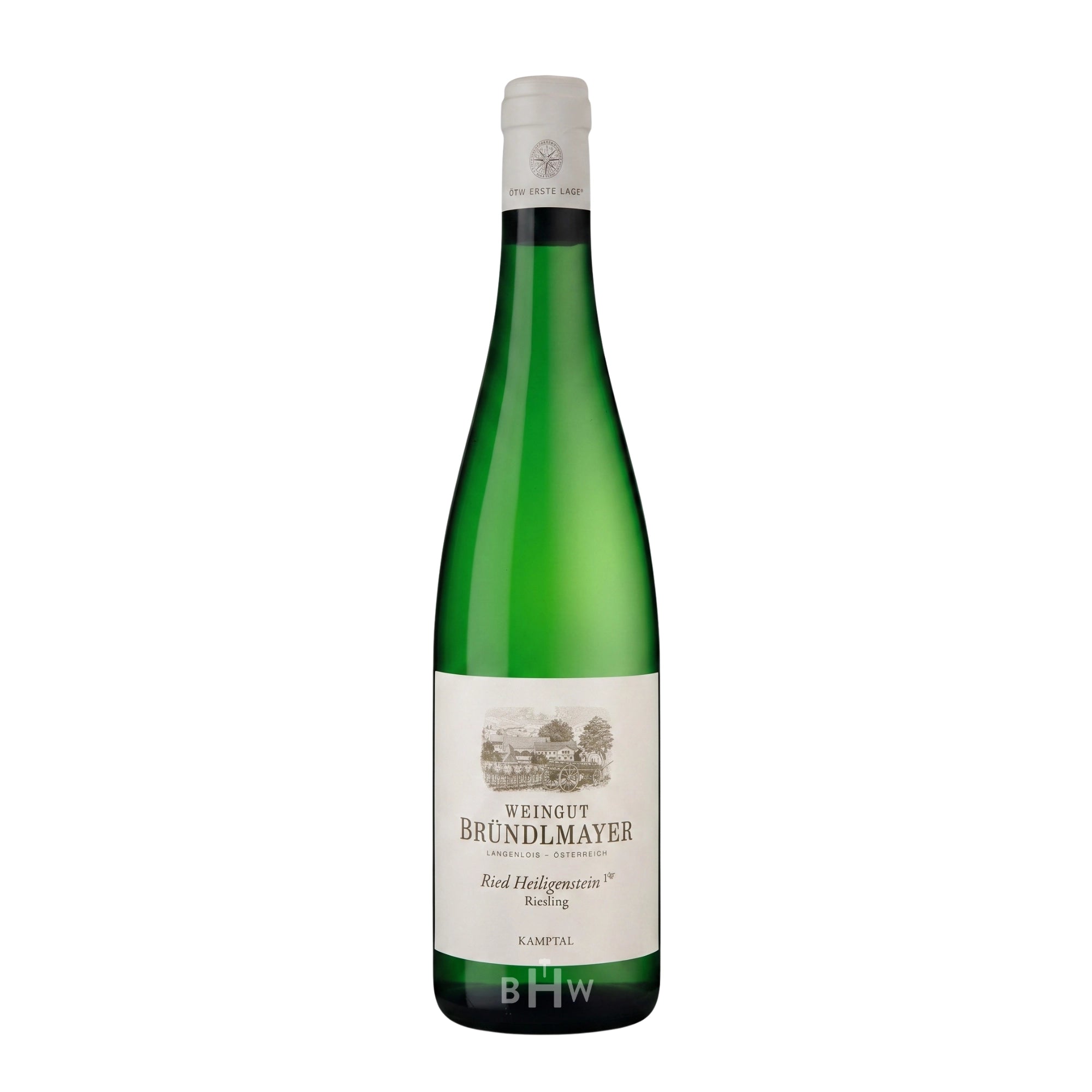 A bottle of 2022 Weingut Bründlmayer Ried Zöbinger Heiligenstein 1 ÖTW Riesling white wine from Kamptal, Austria, curated by Big Hammer Wines