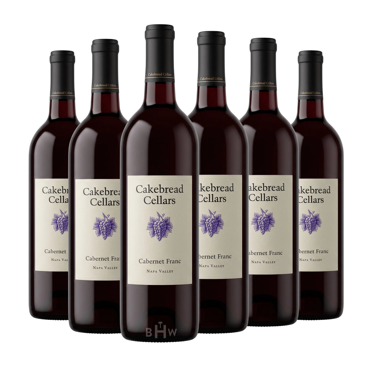 2022 Cakebread Cellars Cabernet Franc Napa Valley 6-pack red wine bottles, curated by Big Hammer Wines.