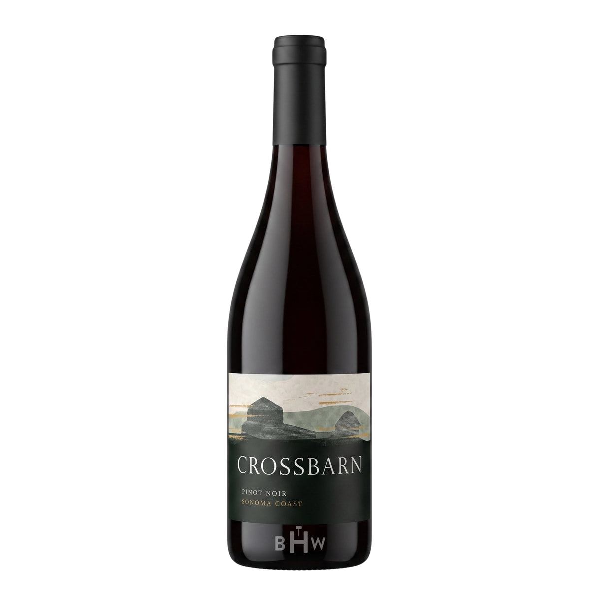 2022 CrossBarn by Paul Hobbs Sonoma Coast Pinot Noir red wine bottle. Curated by Big Hammer Wines.