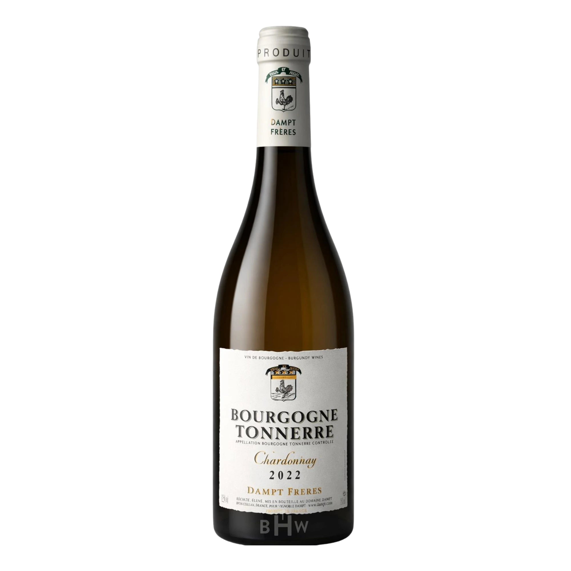 2022 Dampt Freres Bourgogne Tonnerre Chardonnay wine.