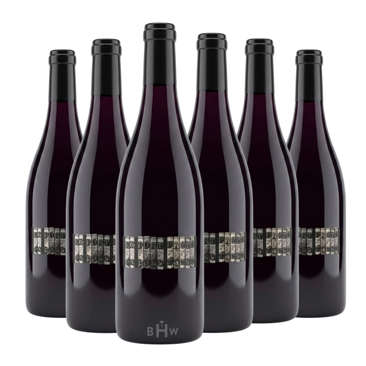 2022 Ex Post Facto Syrah Santa Barbara County 6-pack red wine bottles, curated by Big Hammer Wines.