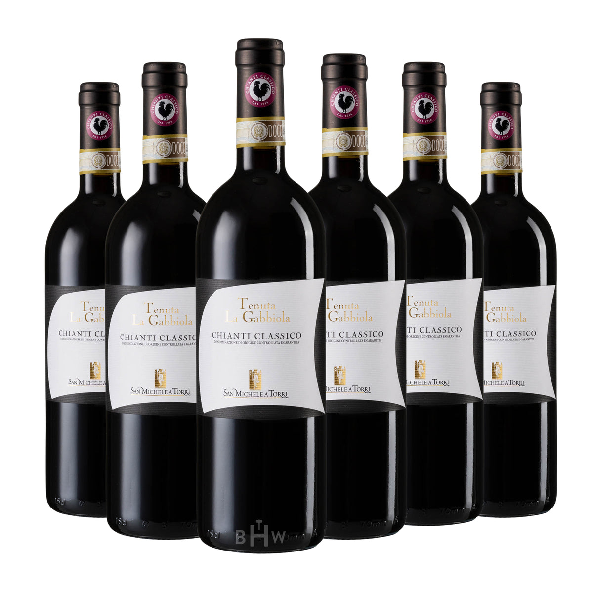 2022 Fattoria San Michele A Torri 'Tenuta La Gabbiola' Chianti Classico DOCG Tuscany 6-pack red wine bottles, curated by Big Hammer Wines.