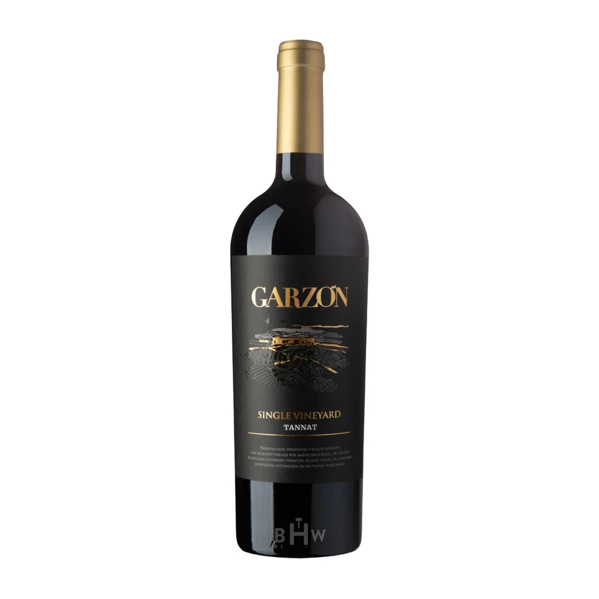 2022 Garzon Single Vineyard Tannat Maldonado red wine bottle, curated by Big Hammer Wines., curated by Big Hammer Wines.