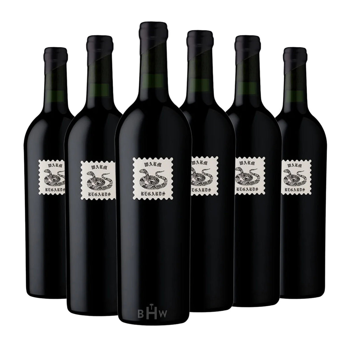 A 6-bottle pack of 2022 Levo Warm Regards Syrah Central Coast 750ml red wine, curated by Big Hammer Wines.