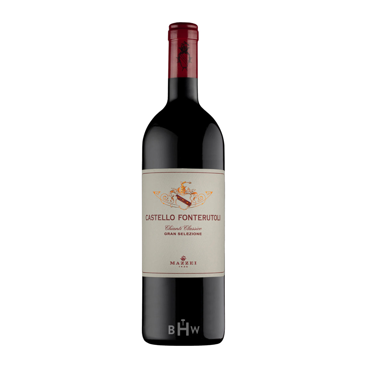 2022 Mazzei Castello di Fonterutoli Gran Selezione Chianti Classico wine bottle.