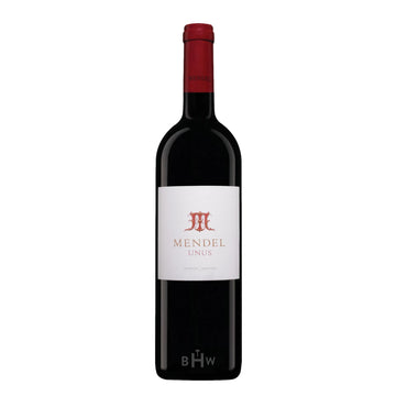 A single bottle of 2022 Mendel Unus red wine from Mendoza, Argentina, curated by Big Hammer Wines.