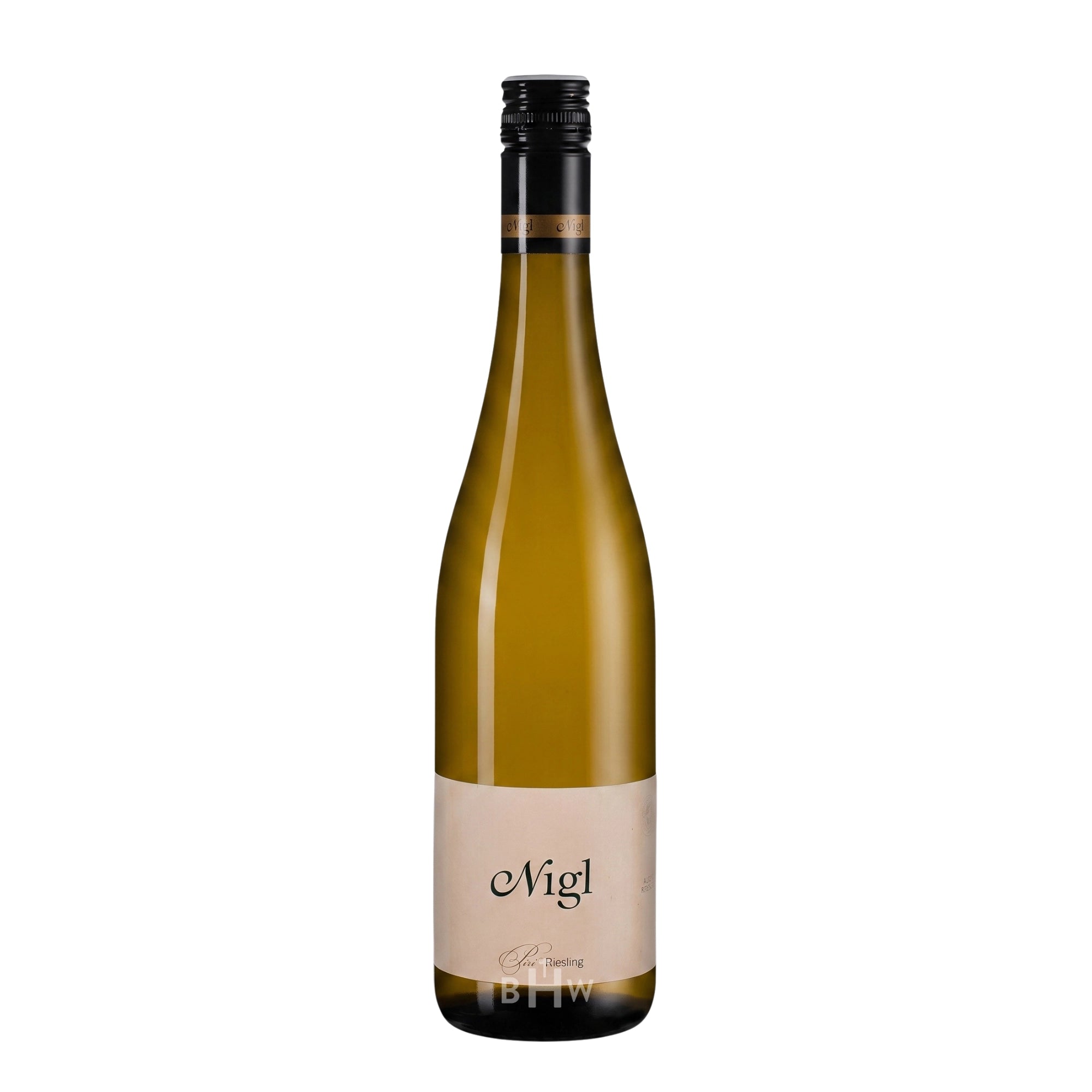 A bottle of 2022 Weingut Nigl Piri Riesling white wine from Kremstal, Austria, curated by Big Hammer Wines