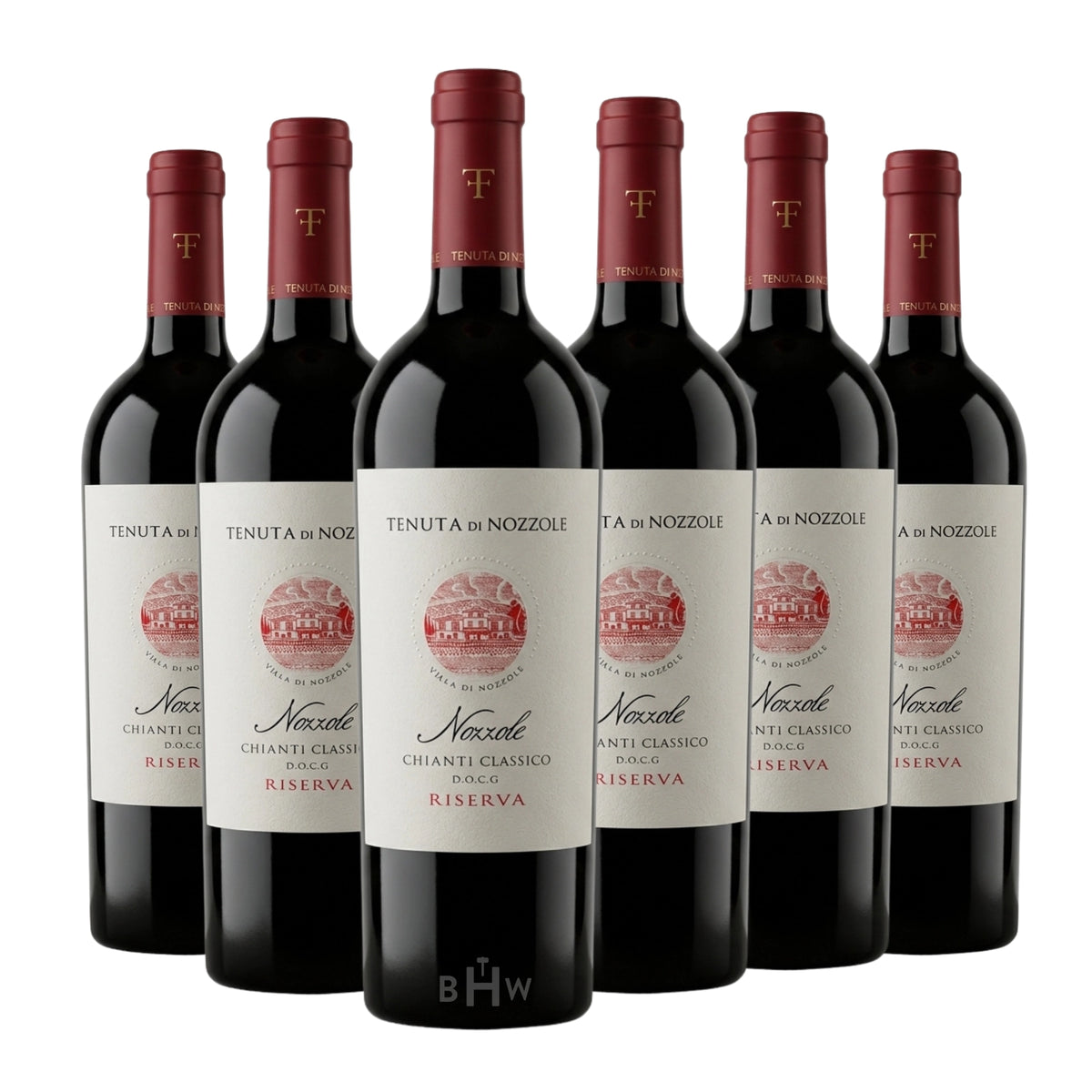 2022 Tenuta di Nozzole 'Nozzole' Chianti Classico Riserva Tuscany 6-pack red wine bottles, curated by Big Hammer Wines.