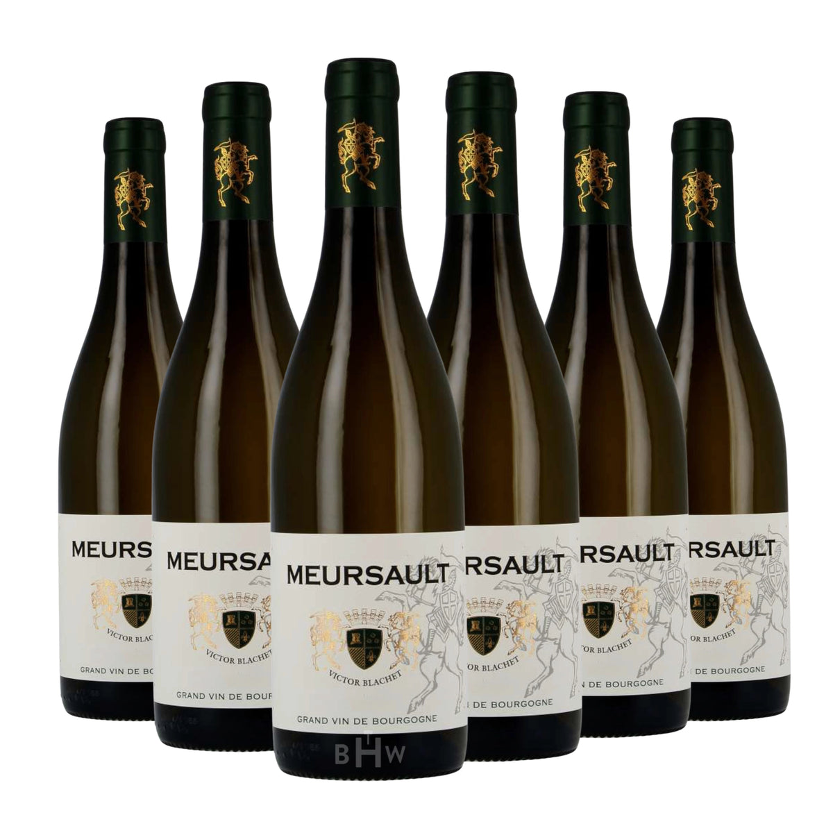 2022 Victor Blachet Meursault Burgundy 6-pack white wine bottles, curated by Big Hammer Wines.