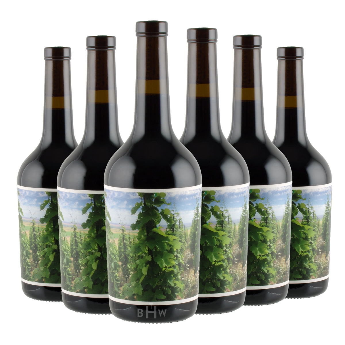 A 6-bottle pack of 2022 WeatherEye Estate Syrah Washington 750ml red wine, curated by Big Hammer Wines.