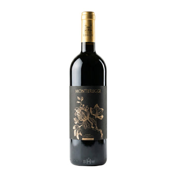 2022 Bibbiani Montereggi Cabernet Sauvignon Rosso Toscano wine bottle.