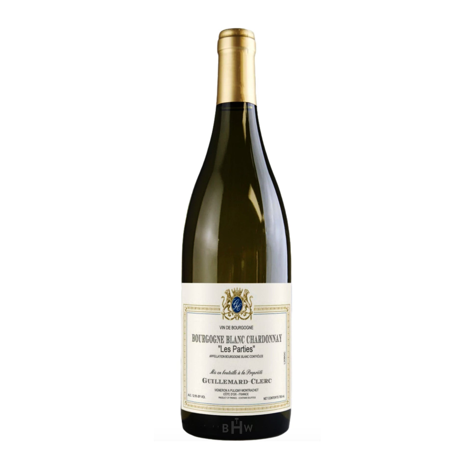 2022 Dom Guillemard Clerc Bourgogne Blanc 'Les Parties' Chardonnay