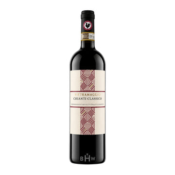A single bottle of 2022 Pietramaggio Chianti Classico red wine from Italy, curated by Big Hammer Wines.
