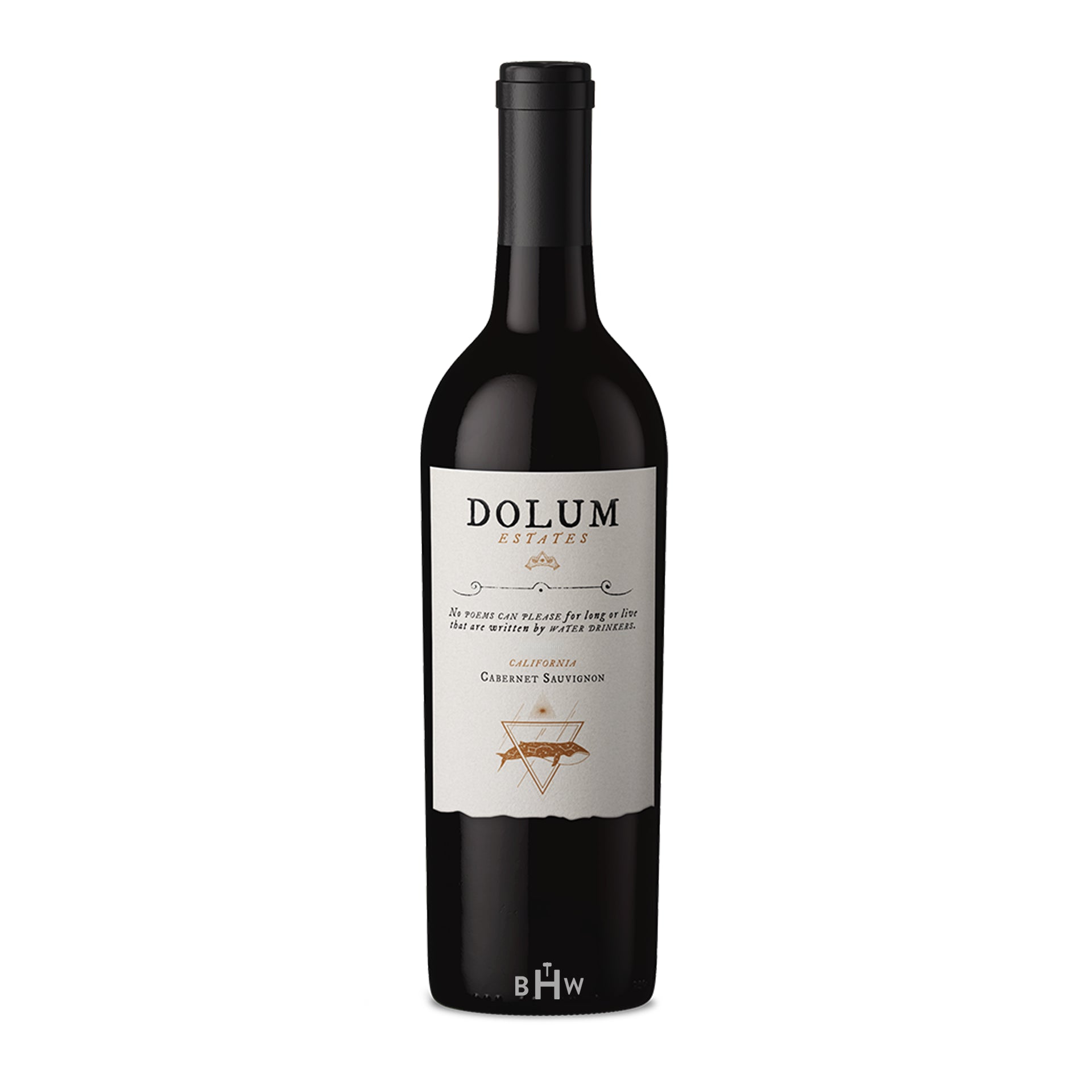 2023 Dolum Cabernet Sauvignon wine bottle on a white background