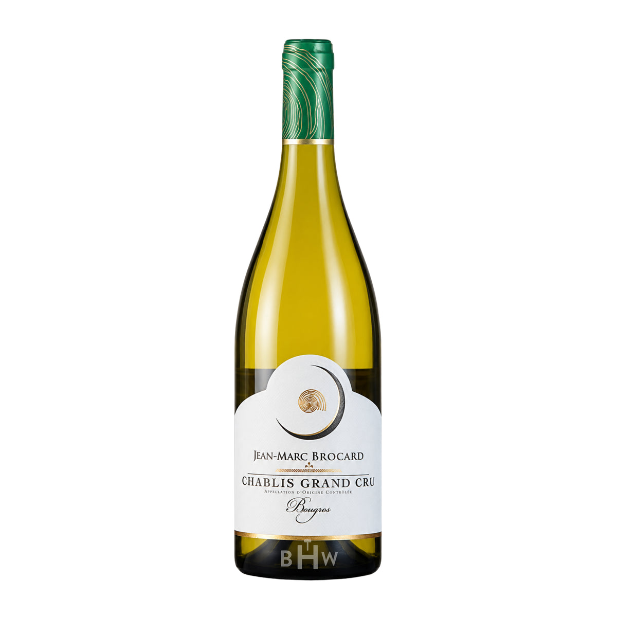 2023 Jean-Marc Brocard Chablis Grand Cru 'Bougros' single white wine bottle, curated by Big Hammer Wines.