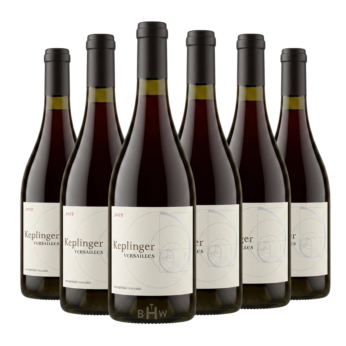 A 6-bottle pack of 2023 Keplinger Versailles Paderewski Vineyard Red Blend Willow Creek 750ml red wine, curated by Big Hammer Wines.