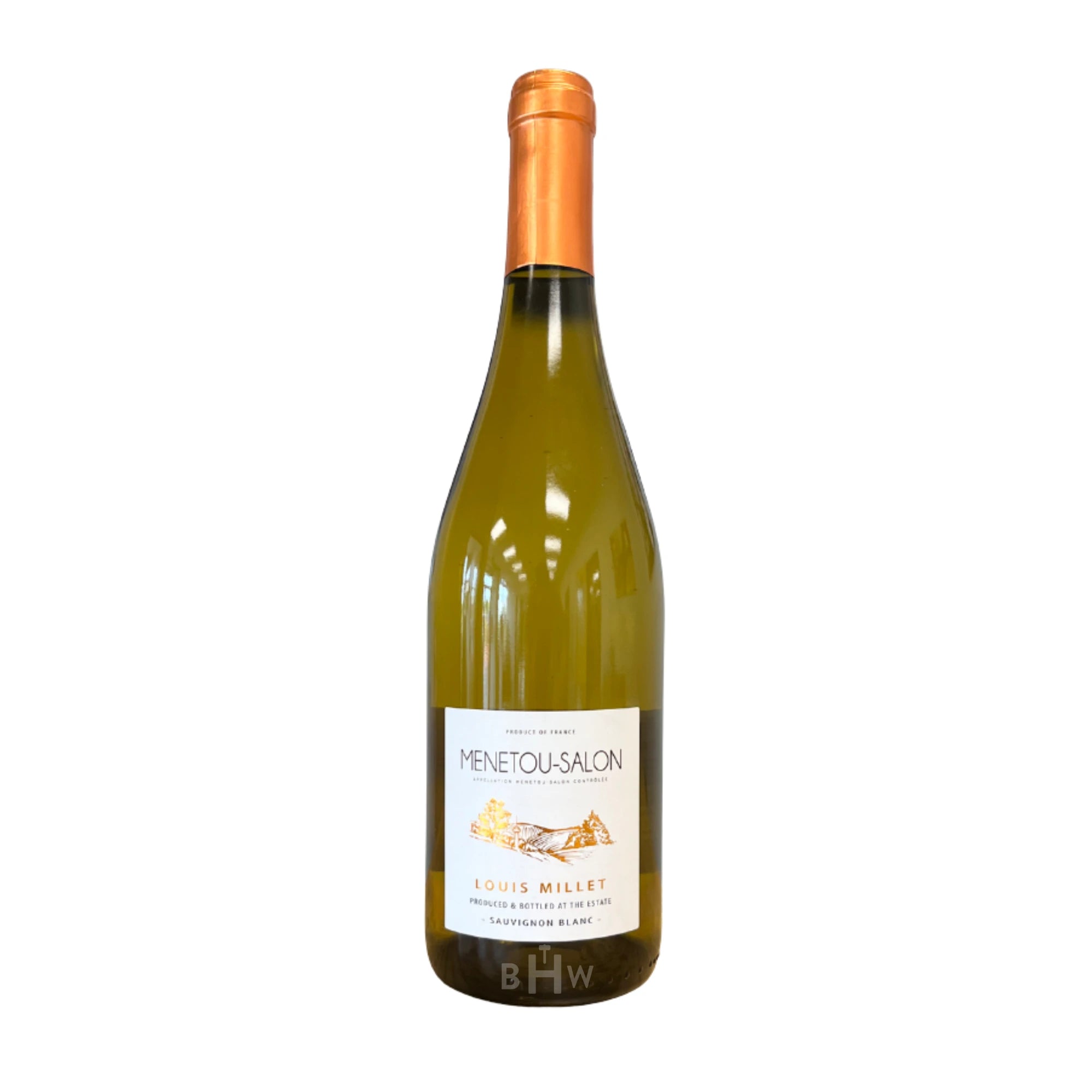 2023 Louis Millet Menetou-Salon Sauvignon Blanc wine bottle.