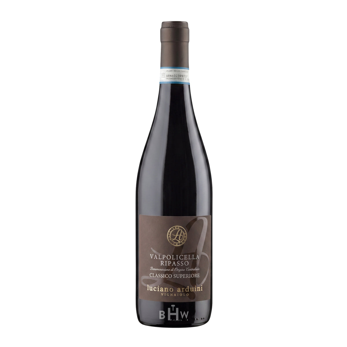 2023 Luciano Arduini Valpolicella Ripasso DOC Classico Superiore red wine bottle, curated by Big Hammer Wines.